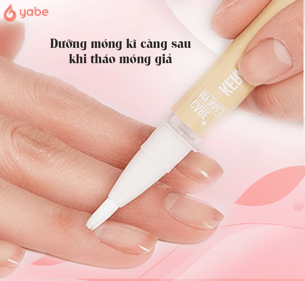 2 cách tháo bột đắp móng không gây đau rát 45 Dưỡng móng sau khi tháo móng giả