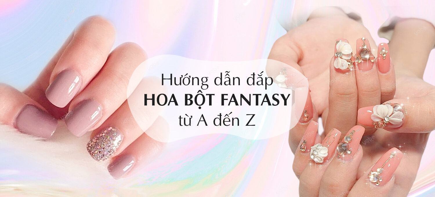 Kỹ thuật đắp hoa bột fantasy