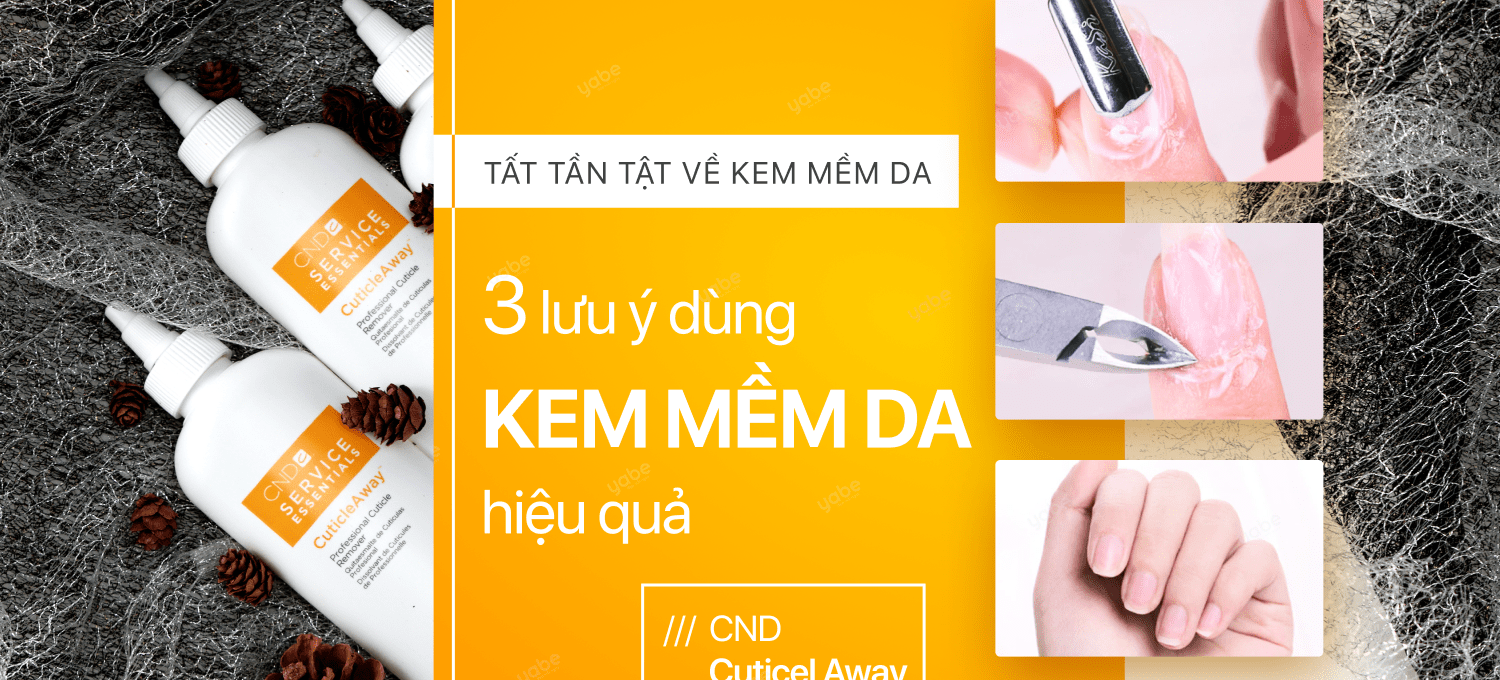 Những lưu ý khi sử dụng kem mềm da