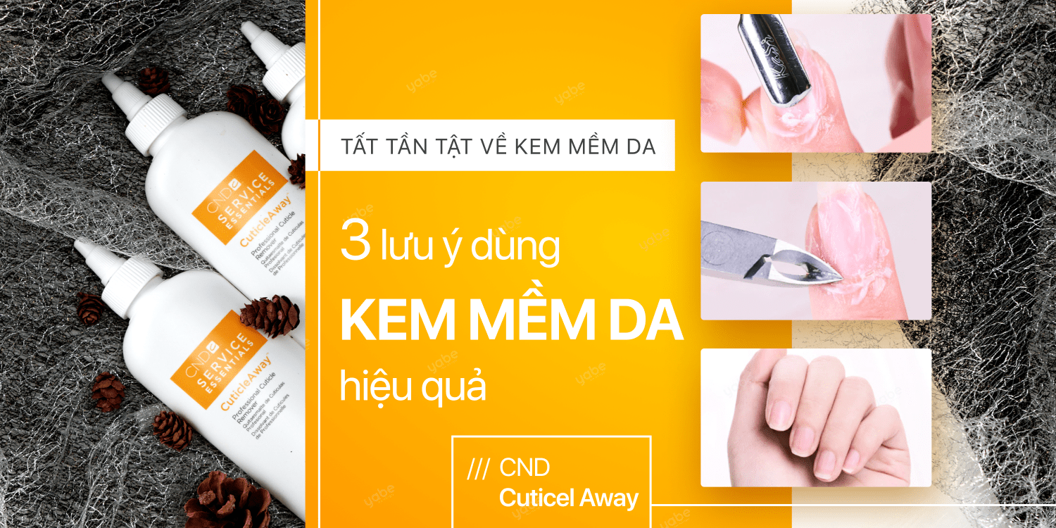 Những lưu ý khi sử dụng kem mềm da