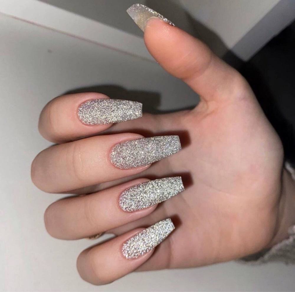 Kỹ thuật làm nail rắc bột an toàn 26 Nail rắc bột