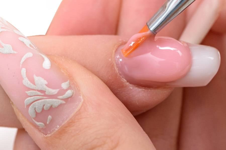 5 bước thực hiện nối móng đắp gel 52 Nối móng đắp gel