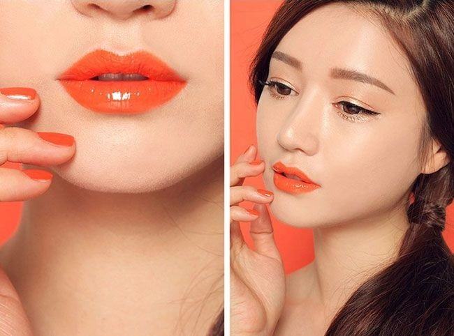 Không make up vẫn tươi với 5 son màu cam thời thượng 60 Son màu cam tươi