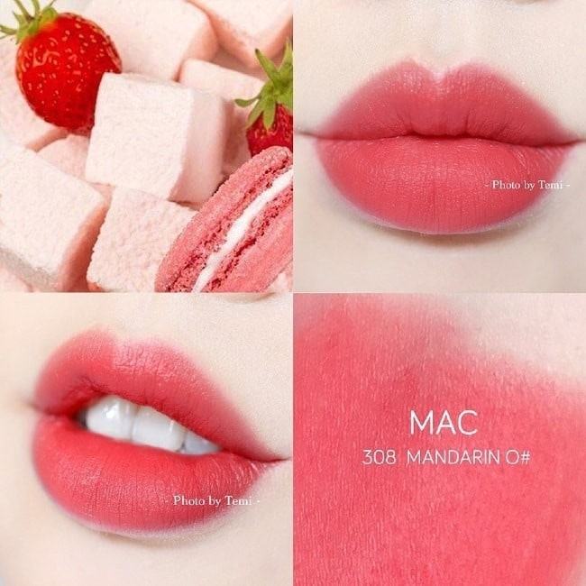 Tổng hợp 5 son màu hồng ngọt ngào đầy quyến rũ 54 Son màu hồng san hô