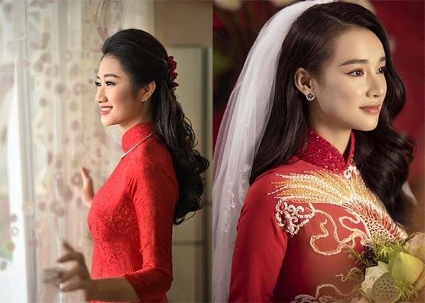 Trang điểm cô dâu mặc áo dài